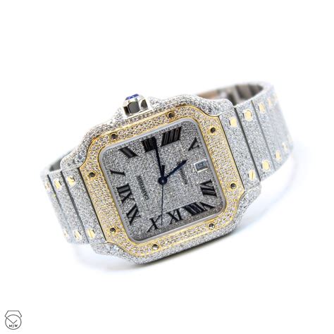 santos cartier bracelet|cartier santos 100 diamond.